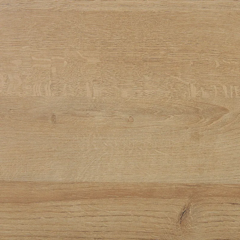 Table de Salle à Manger Ovale 180 x 90 cm Effet Bois de Chêne et Pieds en Métal Noir pour Intérieur Scandinave Rétro ou Moderne Beliani