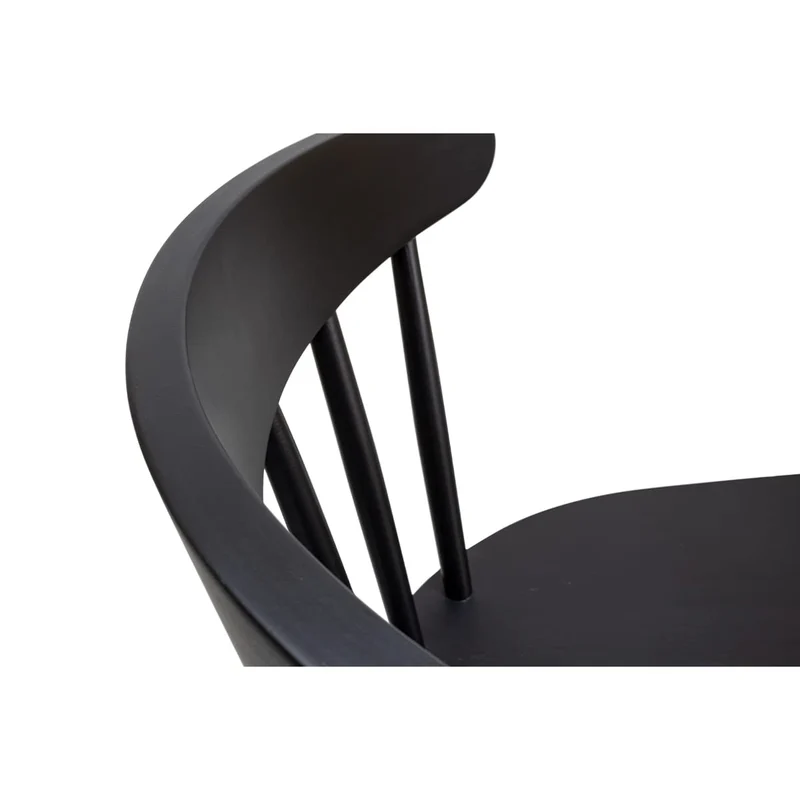 Miliboo Tabouret de Bar Vintage à barreaux Noir Mat H65 cm Daria
