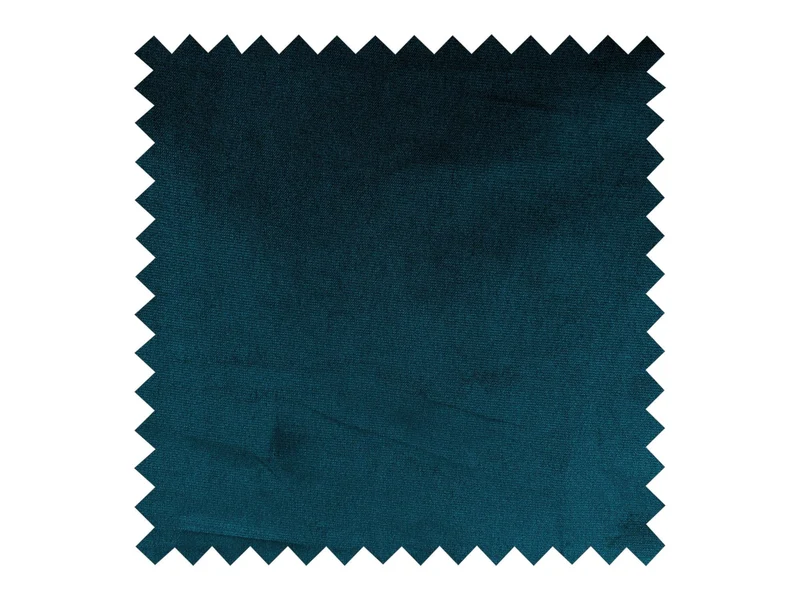 Lisa Design - Canapé d'angle Convertible avec Coffre - Angle Droit - Brooke en Velours - Canapé Lit - Sofa Bleu Canard 4 Places - Salon