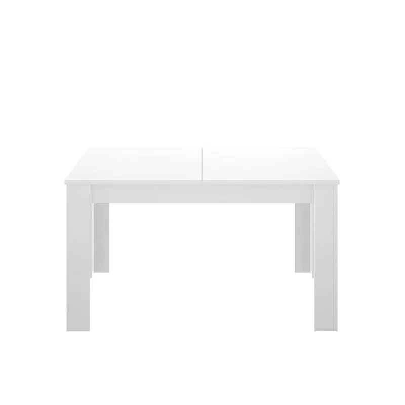 Dmora Caladora, Console Extensible Multipositions, Table à Manger avec rallonge, 140/190 x 90 x 77 cm, Blanc