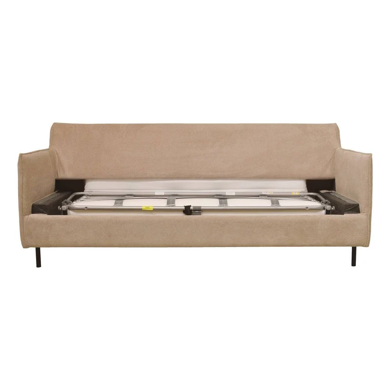 Atmosphera - Canapé Convertible 3 Places Maple - Beige
