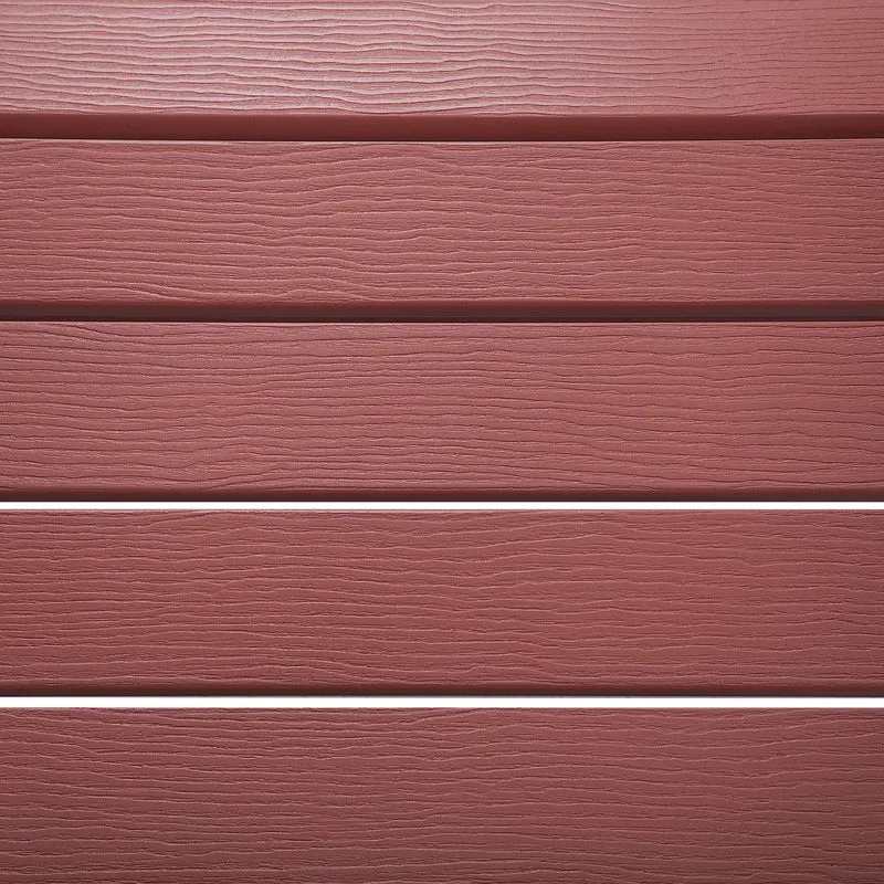 Chaise Basse Fauteuil de Jardin Effet Bois Rouge avec Accoudoirs et Dossier Confortable Matières Résitantes pour Terrasse Rustique et Campagne Beliani