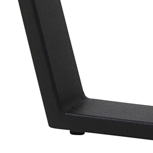 AC Design Furniture Albert Table Basse Ronde, Table Canapé Ronde, Table Basse pour Salon, Facile à Assembler, Table avec Aspect Marbre Noir et Structure en Métal, Ø: 77 x H: 44 cm, 1 pc