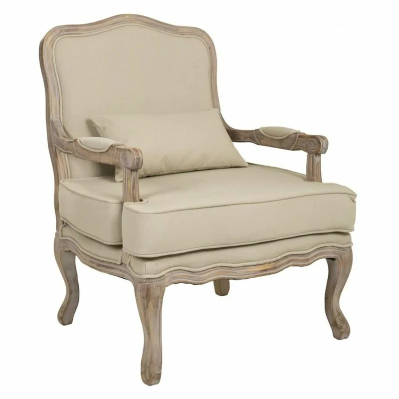 Alexandra House Living Fauteuil Gris 72 x 92 x 64 cm tapissé