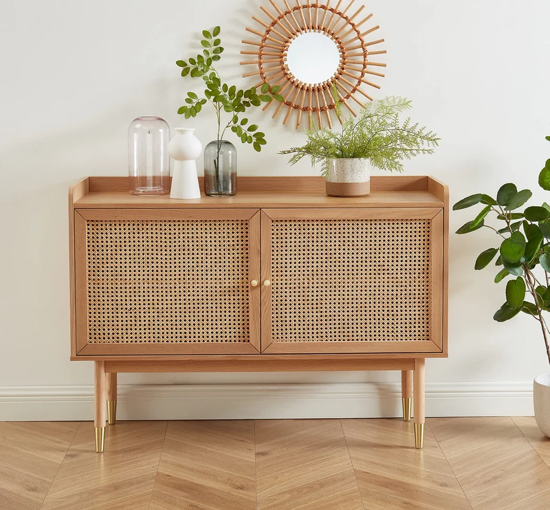BAÏTA Buffet Léon, Bois, Chêne, L120cm LEON01