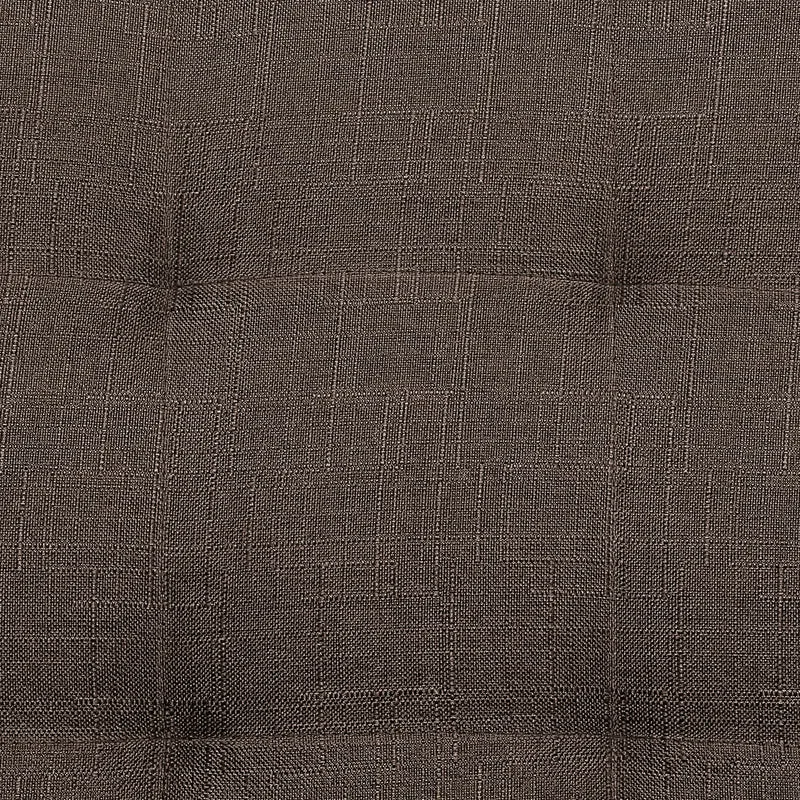 Canapé Angle à Gauche Convertible Tissu Marron Foncé Moderne Classique Aberdeen