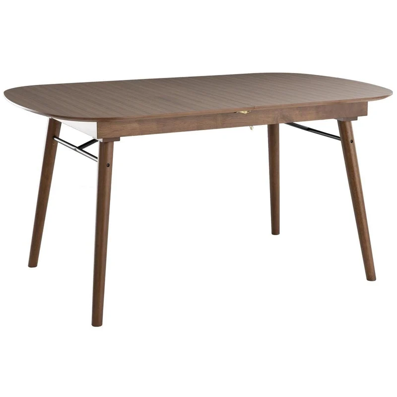 Miliboo Table à Manger Extensible Noyer L150-180 cm Sheldon