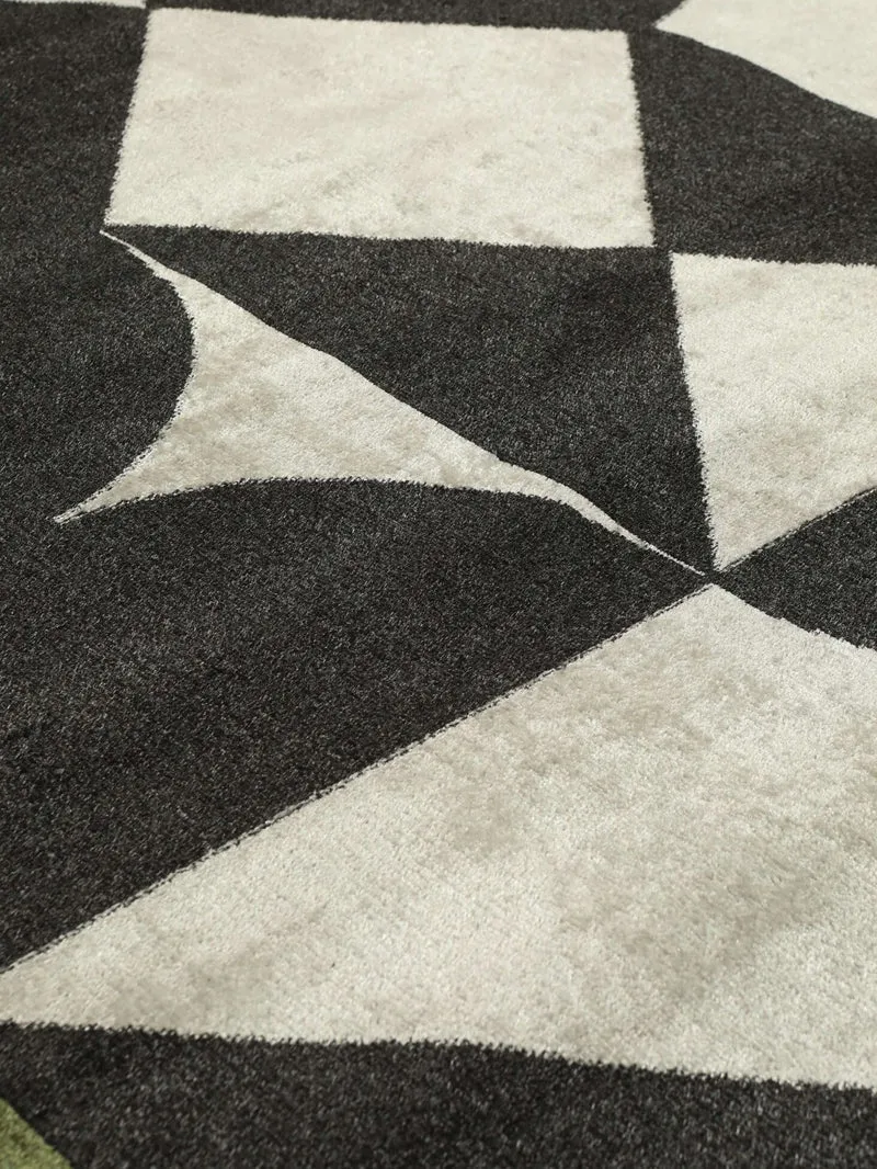 RugVista Tapis Roxy - Noir/Blanc 160 x 230 cm Tapis Moderne
