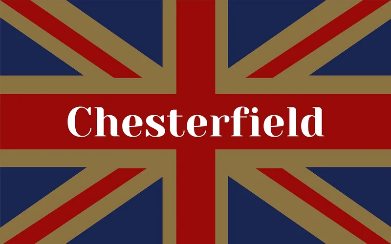 Chesterfield Brighton The Brand Canapé 2 places, 100 % cuir, fait main, largeur d'origine, 150 cm, noir