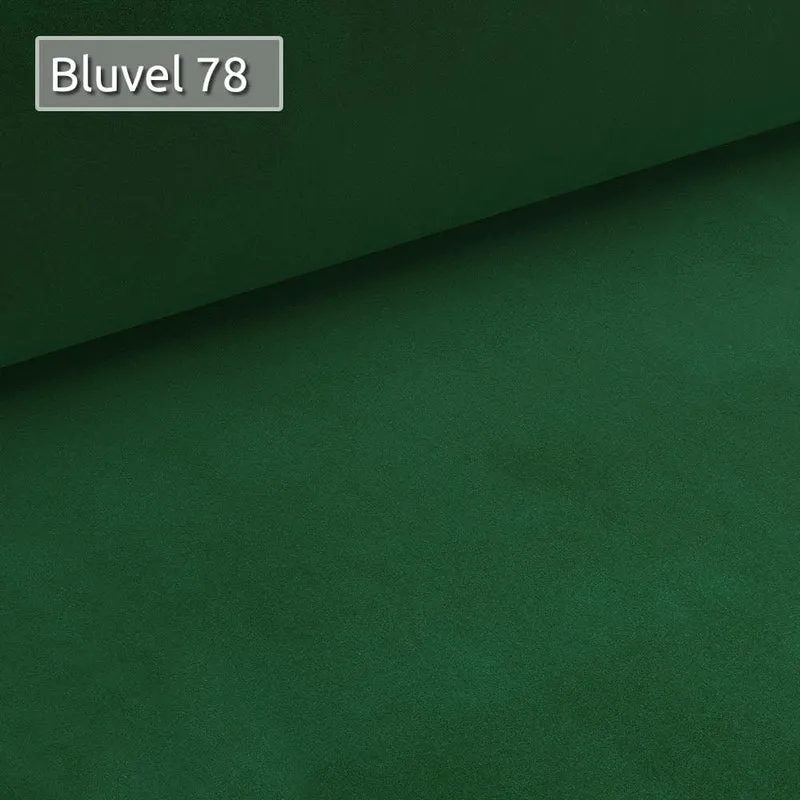 SILAPE - Canapé Asti 2 - Chesterfield canapé 2 Places - Glamour - Salon (Vert (Velvet 78))