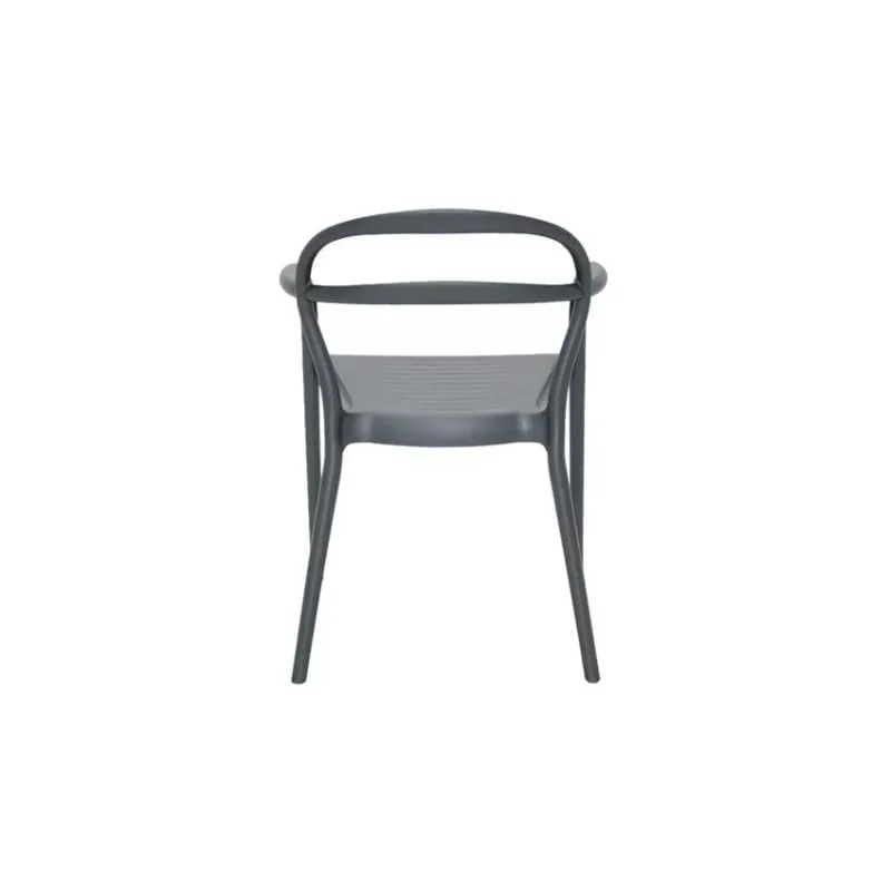 Tramontina - Chaise Sissi 54x56cm H79cm. Polypropylène Graphite.