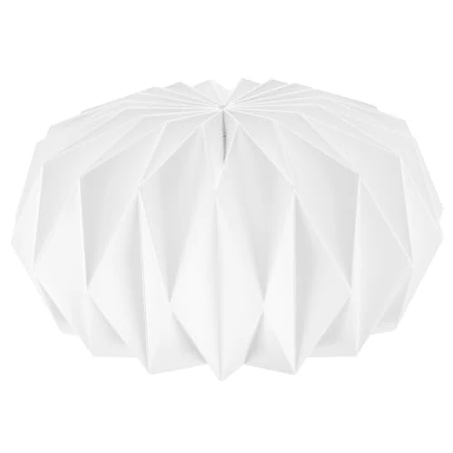 Hemobllo 4 Pièces Abat-jour Lanterne Origami lumières abat-jour lampe led leds lanternes plafonnier abat-jour magnétique accessoire d'abat-jour délicat aimant blanche