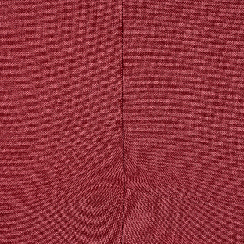 Canapé Fixe 3 Places en Tissu Rouge Design Scandinave Ultra Confortable et Élégant Beliani