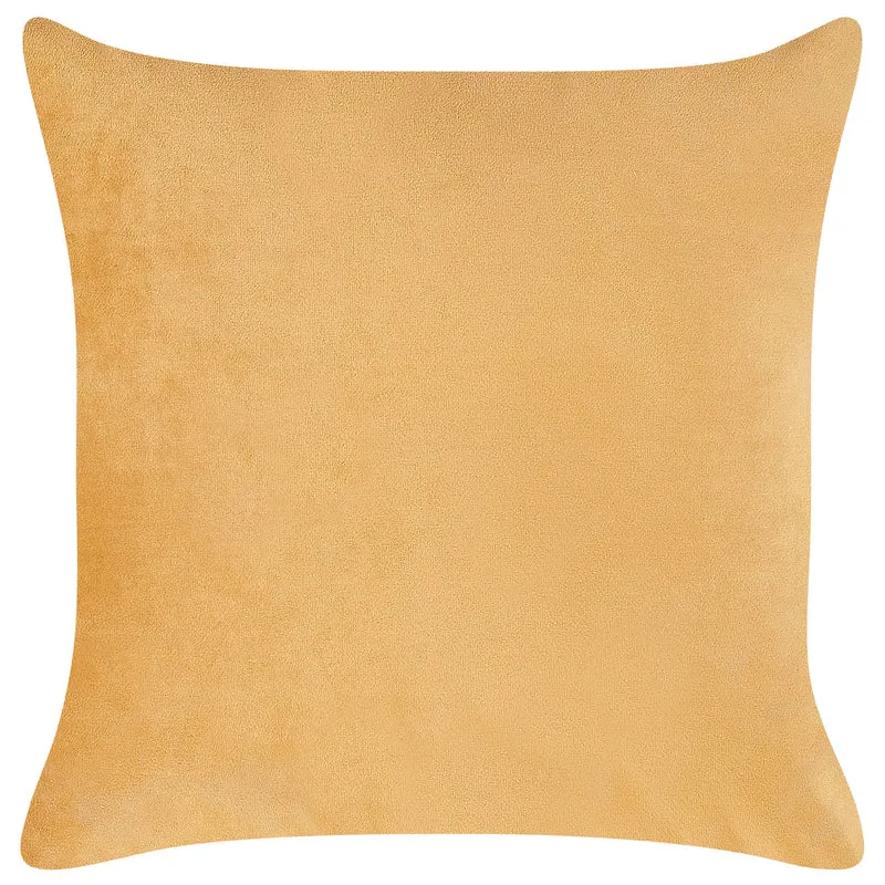 Chaise Longue de Salon Côté Gauche avec Rembourrage en Velours Orange Gonesse