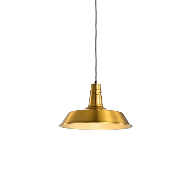 MODEBHD Lampe à suspension en matériau métallique domestique à 1 lumière par galvanoplastie, lampes suspendues simples et modernes à finition dorée créative, plafonnier à hauteur réglable E27, lampe à
