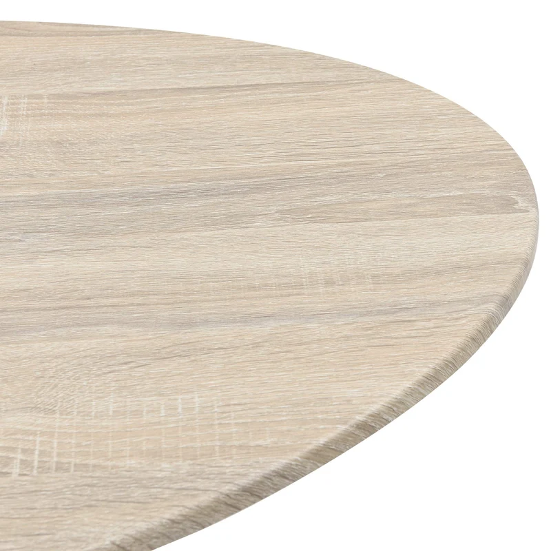 Table Basse de Style Élégant pour Salon Table avec Pieds Solides en Bois MDF revêtu PVC 110 x 60 x 40 cm Effet Chêne et Bois
