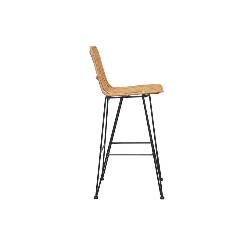 Miliboo Tabourets de Bar en rotin (Lot de 2) Malacca