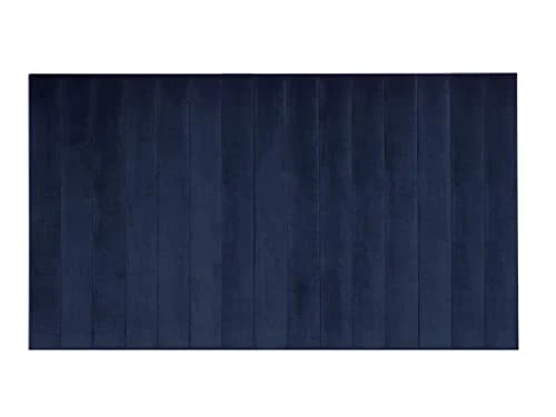 Pascal MORABITO - Panneaux muraux tête de lit - 220 cm - Velours - Bleu - GONDA de Pascal Morabito