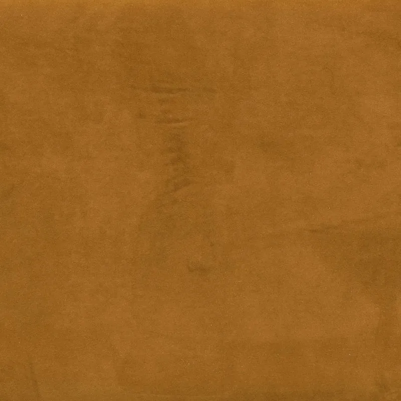 Atmosphera Canapé 3 Places en Velours - Jaune Ocre - L 1m94 - Marque