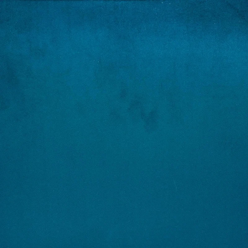 Atmosphera - Fauteuil Isée - Velours - Bleu Canard