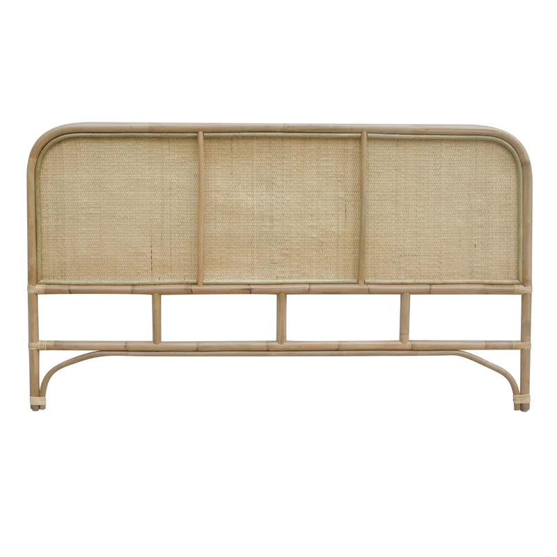 Rendez-Vous Deco - Tête de Lit en Rotin - Idéale pour lit 160 x 190 - Modèle Grace - Inspiration Bohème Chic - L.160 cm x H.90 cm - 5 kg
