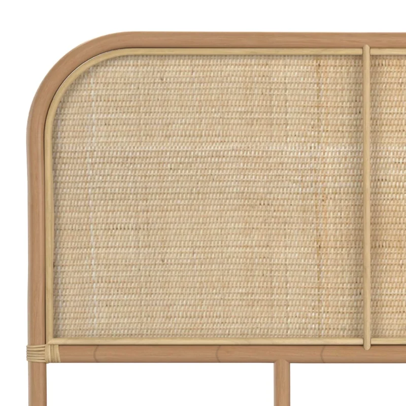 Rendez-Vous Deco - Tête de Lit en Rotin - Idéale pour lit 160 x 190 - Modèle Grace - Inspiration Bohème Chic - L.160 cm x H.90 cm - 5 kg