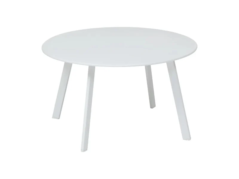 HESPERIDE Table d'appoint Ronde Saona Blanc - 70 cm
