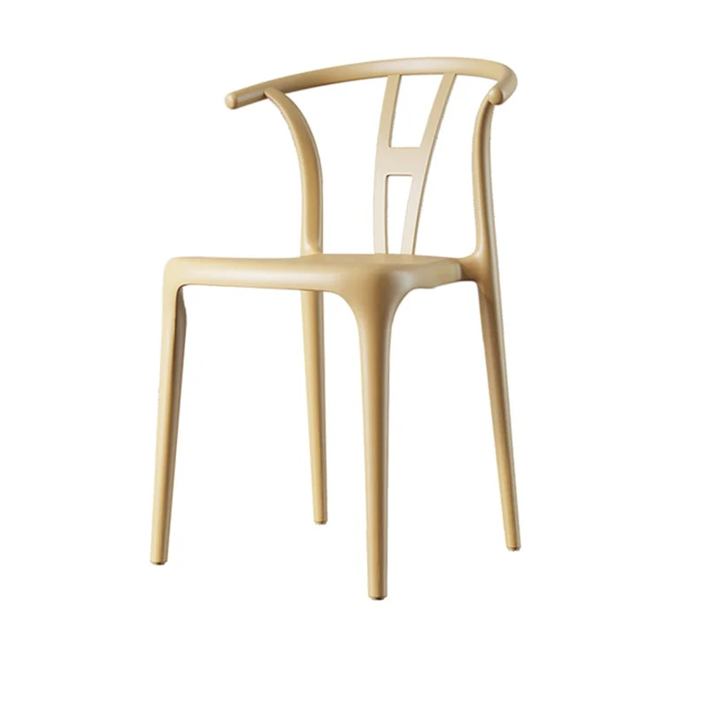 UYKUM Chaise de Salle à Manger en Plastique Designer réplique Tabouret de Bar Bras Salon Wishbone Salle à Manger Chaise Cuisine Dinette Chaises Meubles de Maison