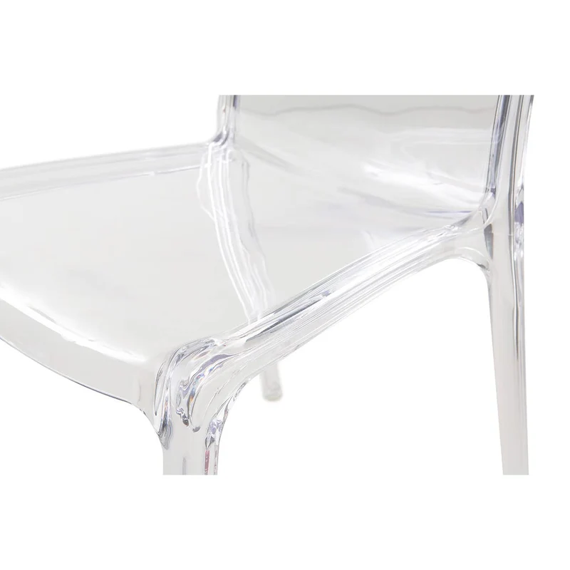 Miliboo Chaises empilables Design Transparentes (Lot de 2) THALYSSE