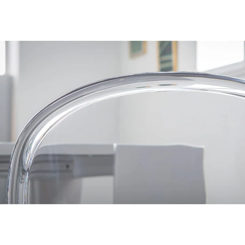 Miliboo Chaises empilables Design Transparentes (Lot de 2) THALYSSE
