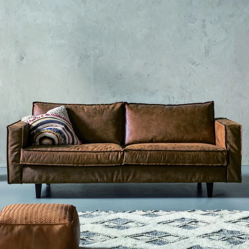 Kare Design Canapé en Cuir Neo 3 Places
