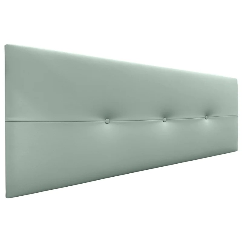 DHOME Tête de lit en Similicuir ou en Tissu AQUALINE Pro Haute qualité d'ameublement Gamme DE Couleurs Nouvelles Tête de lit Deluxe (Similicuir Vert Eau, 160x50cm (Lits 150/160))