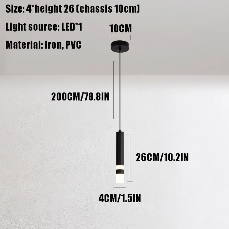 MODEBHD Lampes suspendues modernes noires simples, lampe suspendue en acrylique à bulles de lumière chaude LED intégrée 3000K, lampes suspendues de plafond éclairées au-dessus de l'évier de l'îlot de