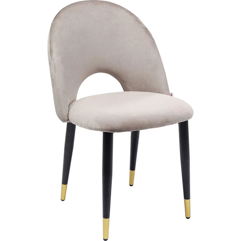 Kare Design Chaise Iris Velours Beige