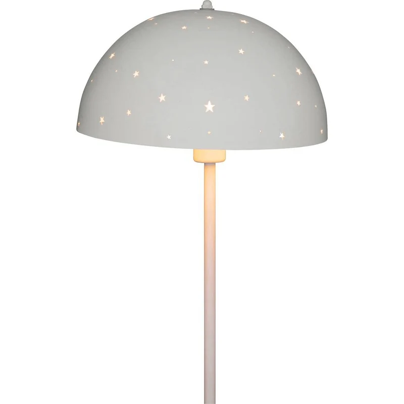 Atmosphera - Lampadaire enfant "Champignon" - métal et cuivre - blanc - H150 cm