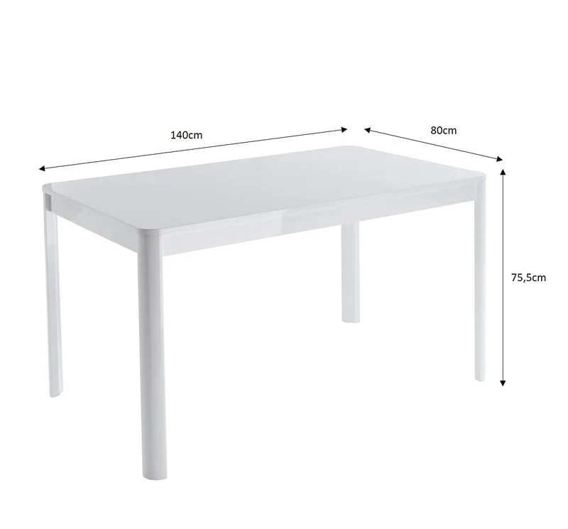 BAÏTA Table Blanche Davia