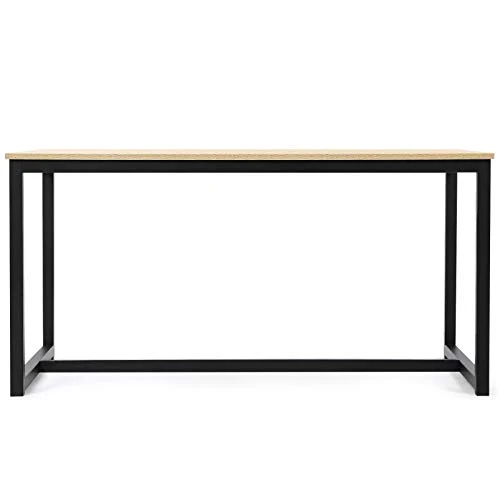 IDMarket - Table à Manger Rectangle Detroit 8 Personnes Design Industriel 180 cm