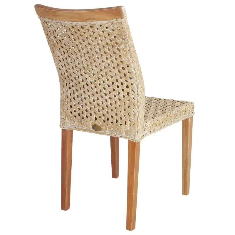 Chaise Justine - Rotin/Bois