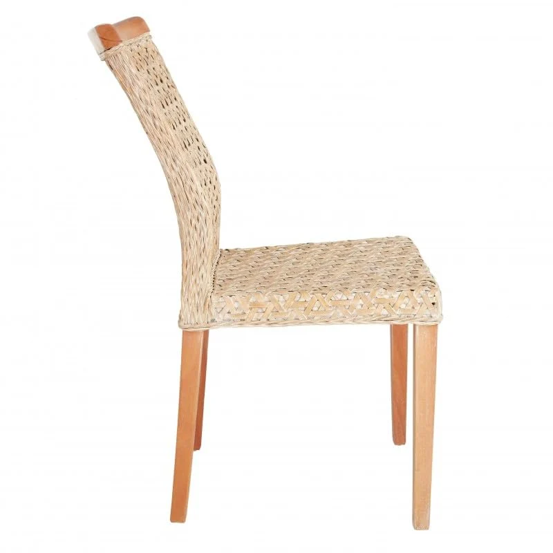 Chaise Justine - Rotin/Bois