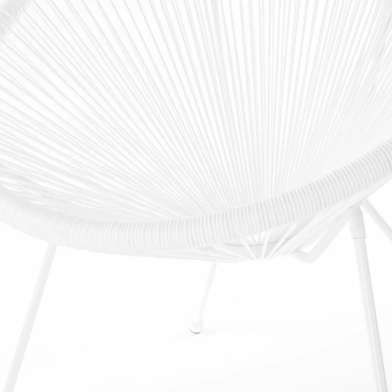 Ldk Acapulco Rattan armchair Blanc