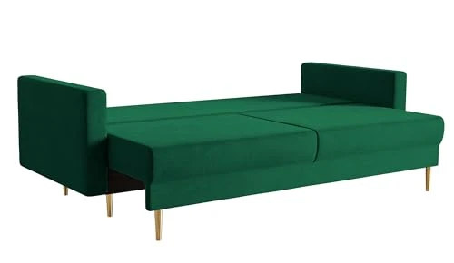 Selsey Valico Sofas, Engineered Wood, Vert, 230 cm Longueur