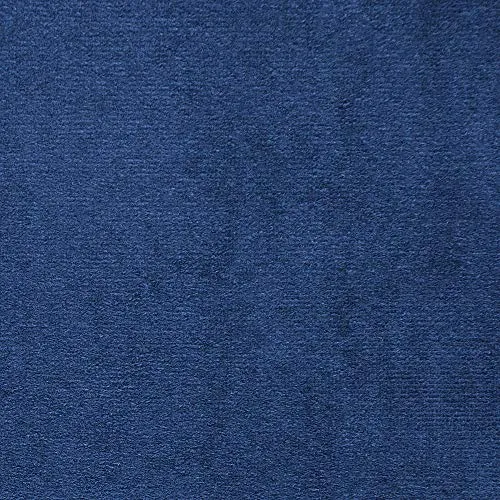 Canapé Fixe 3 Places en Velours Bleu au Design Glamour Tendance Beliani