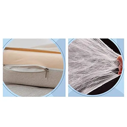 LXLIGHTS Tête De Lit Rembourrée Coussin De Chevet Fenêtre en Saillie Coussin De Taille Coin De Lit Oreiller Canapé Étui Souple, Cuir, Amovible Et Lavable