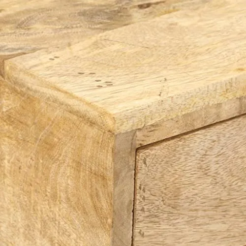 vidaXL Table Console Table de Couloir Table d'Entrée Table sous Miroir Salon Salle de Séjour Maison Intérieur 120x50x78 cm Bois de Manguier Massif