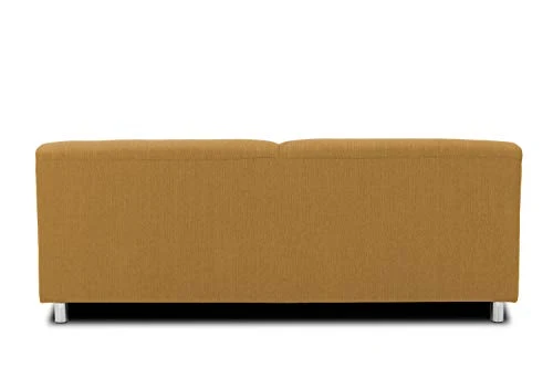 DOMO. collection Jamie Canapé 2 Places Jaune 192 x 80 x 72 cm