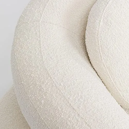 Kare Design Canapé Peppo 2 Places Blanc 182 cm