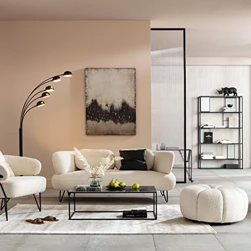 Kare Design Canapé Peppo 2 Places Blanc 182 cm
