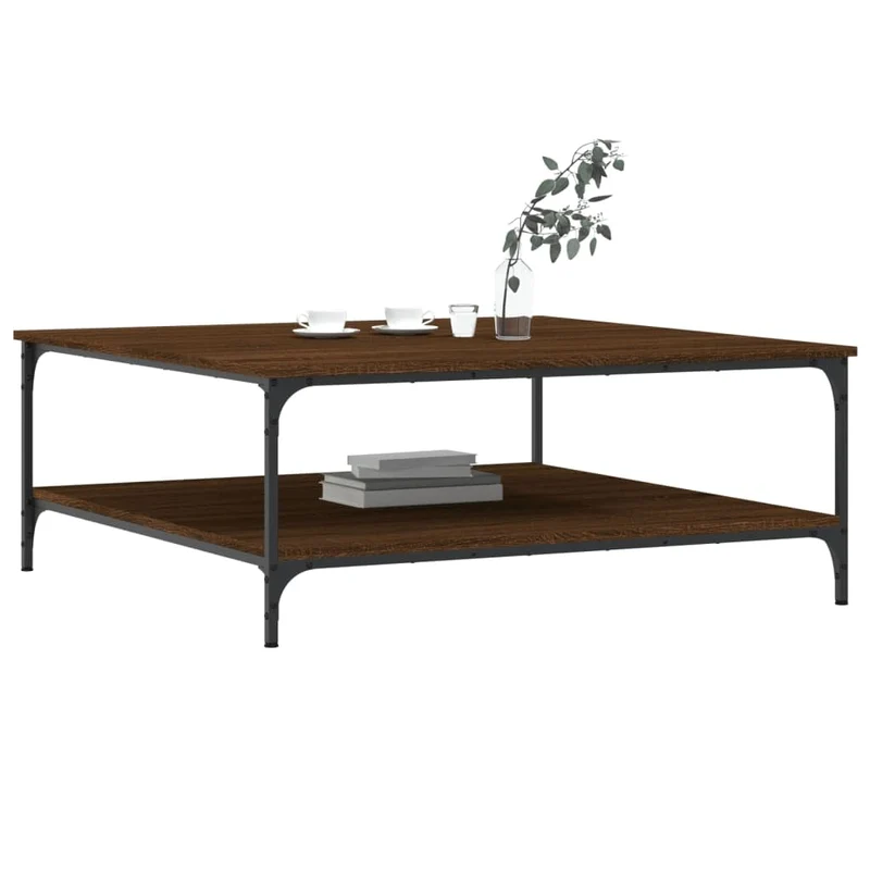 lvssiao Tables basses, Table d'appoint Contreplaqué chêne Sonoma 40 x 40 x 40 cm Table d'appoint polyvalente pour collations boissons vases fruitiers