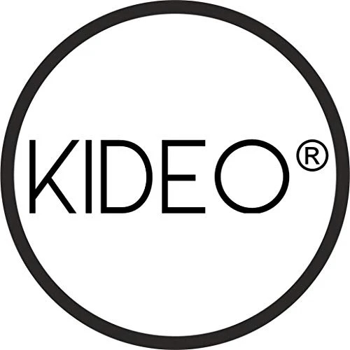 Kideo® Set complet : fauteuil suspendu avec structure et coussin, demi-coque, bulle transparent (structure : blanc/panier : transparent), coussin : blanc (1000 Snow))