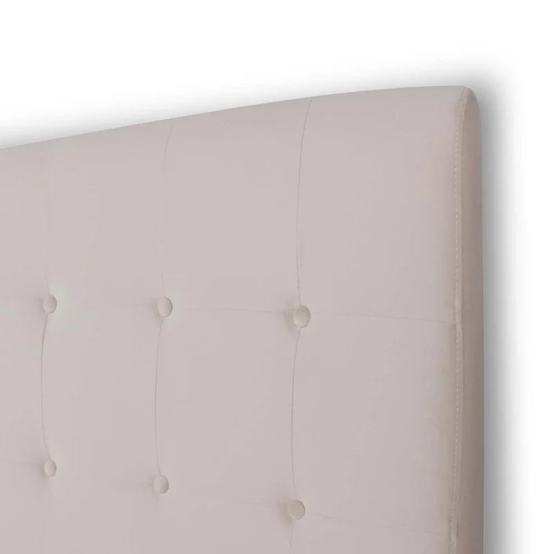 INTENSEDECO Tête de lit capitonnée Premium Velours 180cm Beige